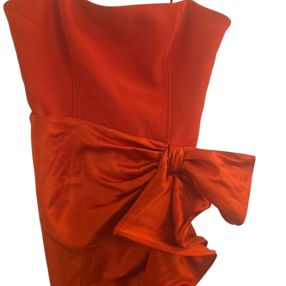 Cinq a Sept Drina Sleeveless Gown In Red Size 0 - Picture 9 of 15